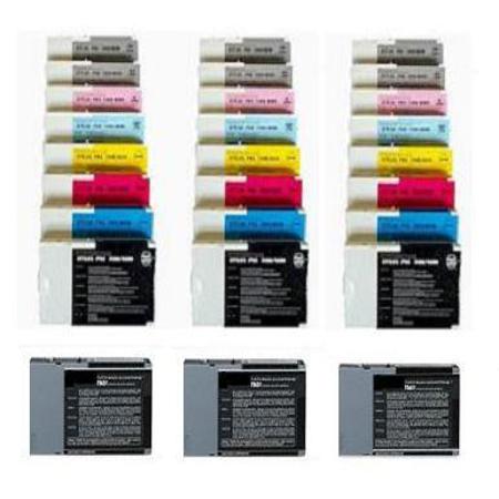 Product image for 999inks Compatible Multipack Epson T5431/38 3 Full Sets + 3 FREE Black Inkjet Printer Cartridges - Small