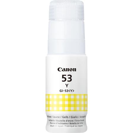 Product image for Canon GI-53Y (4690C001) Yellow Original Ink Bottle - Small