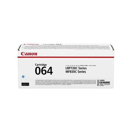 Product image for Canon 064C (4935C001) Cyan Original Standard Capacity Toner Cartridge - Small