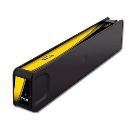 Product image for 999inks Compatible Yellow HP 971XL Inkjet Printer Cartridge - Small