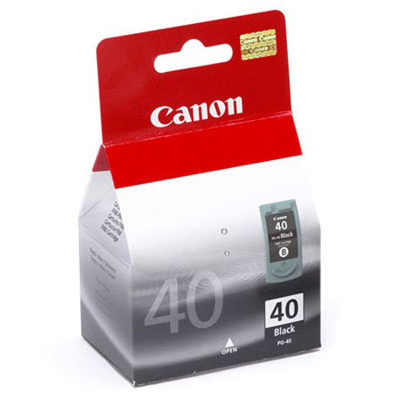 Product image for Canon PG-40 Standard Capacity Black Original Ink Cartridge - Small