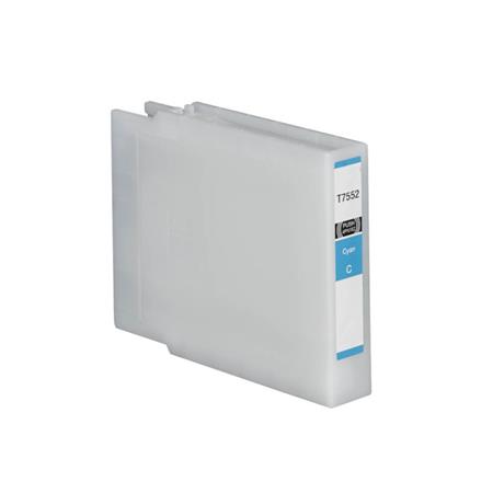 Product image for 999inks Compatible Cyan Epson T7552 High Capacity Inkjet Printer Cartridge - Small