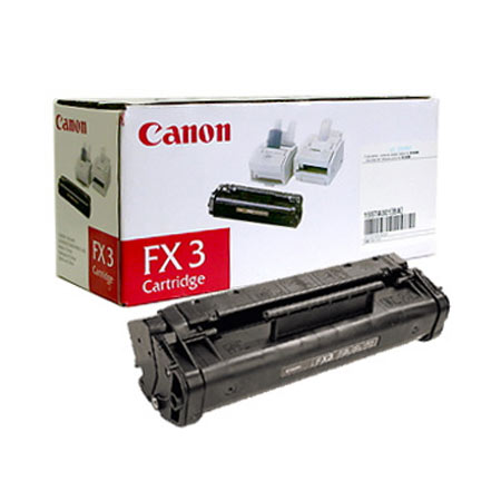 Product image for Canon FX3 Black Original Laser Toner Cartridge - Small
