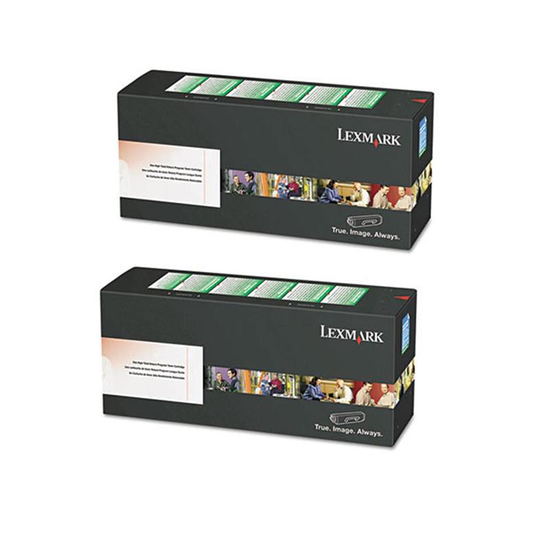 Product image for Lexmark 25B3079 Black Original Standard Capacity Return Program Toner Cartridges Twin Pack - Small