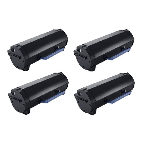 Product image for 999inks Compatible Quad Pack Dell 593-11167 Black Laser Toner Cartridges - Small