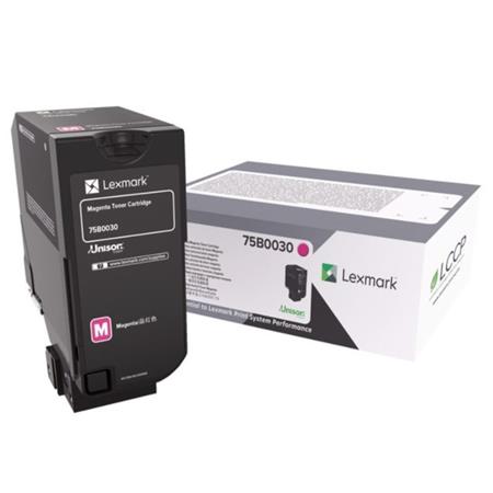 Product image for Lexmark 75B0030 Magenta Original Toner Cartridge - Small