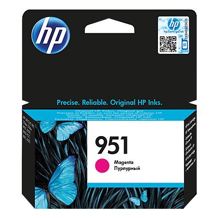 Product image for HP 951 Magenta Original Standard Capacity Ink Cartridge - Small