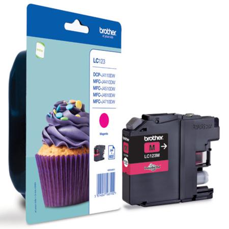 Product image for Brother LC123M Magenta Original Ink Cartridge - Small