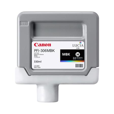 Product image for Canon PFI-306MBK Original Matte Black Ink Cartridge - Small