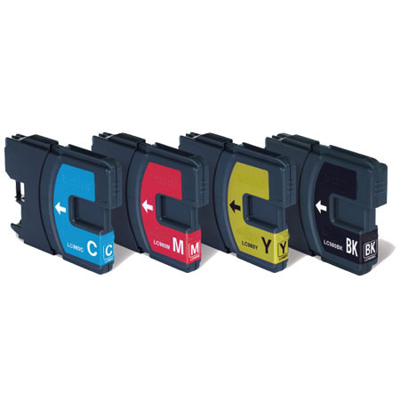 Product image for 999inks Compatible Multipack Brother LC980 1 Full Set Inkjet Printer Cartridges - Small
