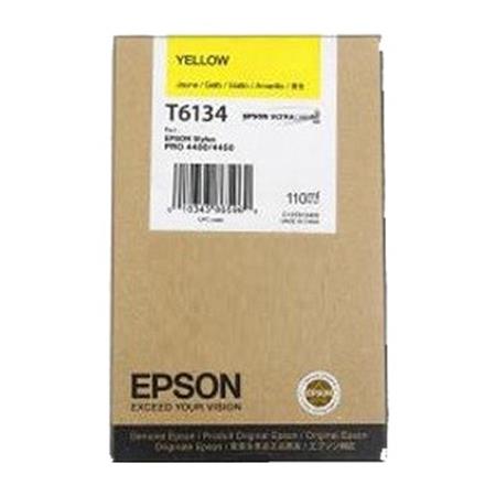 Product image for Epson T6134 Yellow Original Standard Capacity Ink Cartridge (T613400) - Small