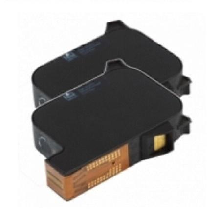 Product image for 999inks Compatible Red Pitney Bowes UltiMail Inkjet Printer Cartridge - 2 Pack - Small