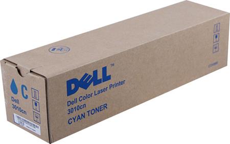 Product image for Dell 593-10155 (TH204) Cyan Original Toner Cartridge - Small
