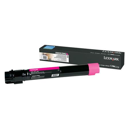 Product image for Lexmark X950X2MG Original Magenta Extra High Capacity Toner Cartridge - Small