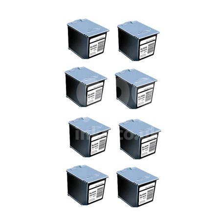 Product image for 999inks Compatible Eight Pack Samsung M40 Black Inkjet Printer Cartridges - Small