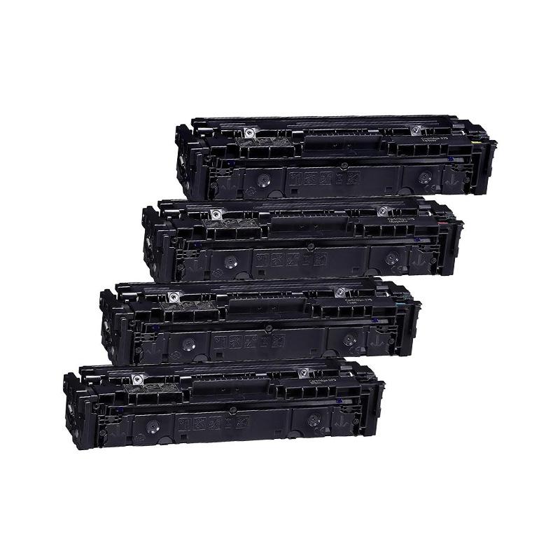 Product image for 999inks Compatible Multipack Canon 075HBK/C/M/Y 1 Full Set High Capacity Laser Toner Cartridges - Small