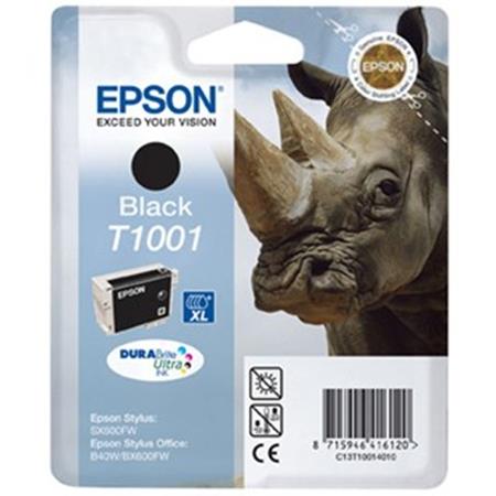 Product image for Epson T1001 Black Original High Capacity Ink Cartridge (Rhino) (T100140) - Small