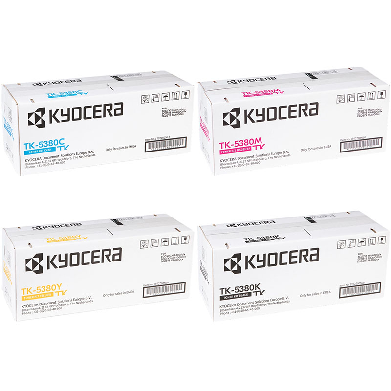 Product image for Kyocera TK-5380 Full Set Original Laser Toner Cartridges - Small