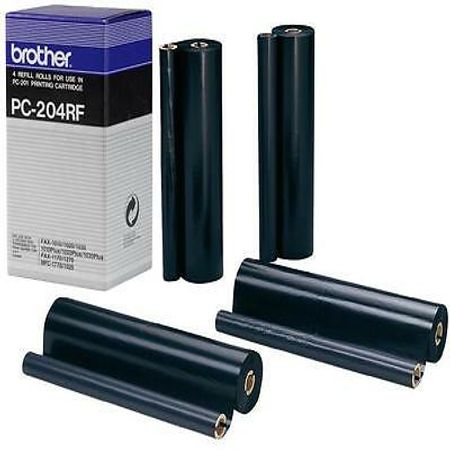 Product image for Brother PC204RF Black Original Ribbon Refills x 4 (PC-204RF) - Small