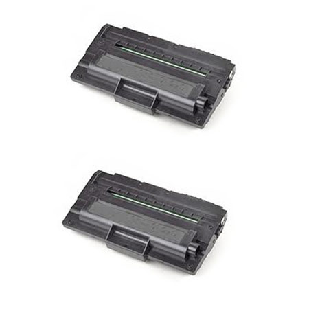 Product image for 999inks Compatible Twin Pack Samsung ML-D3050A Black Standard Capacity Laser Toner Cartridges - Small