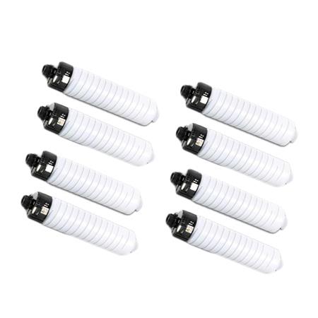 Product image for 999inks Compatible Eight Pack Ricoh 842125 Black Laser Toner Cartridges - Small
