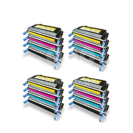 Product image for 999inks Compatible Multipack HP 643A 4 Full Sets Laser Toner Cartridges - Small
