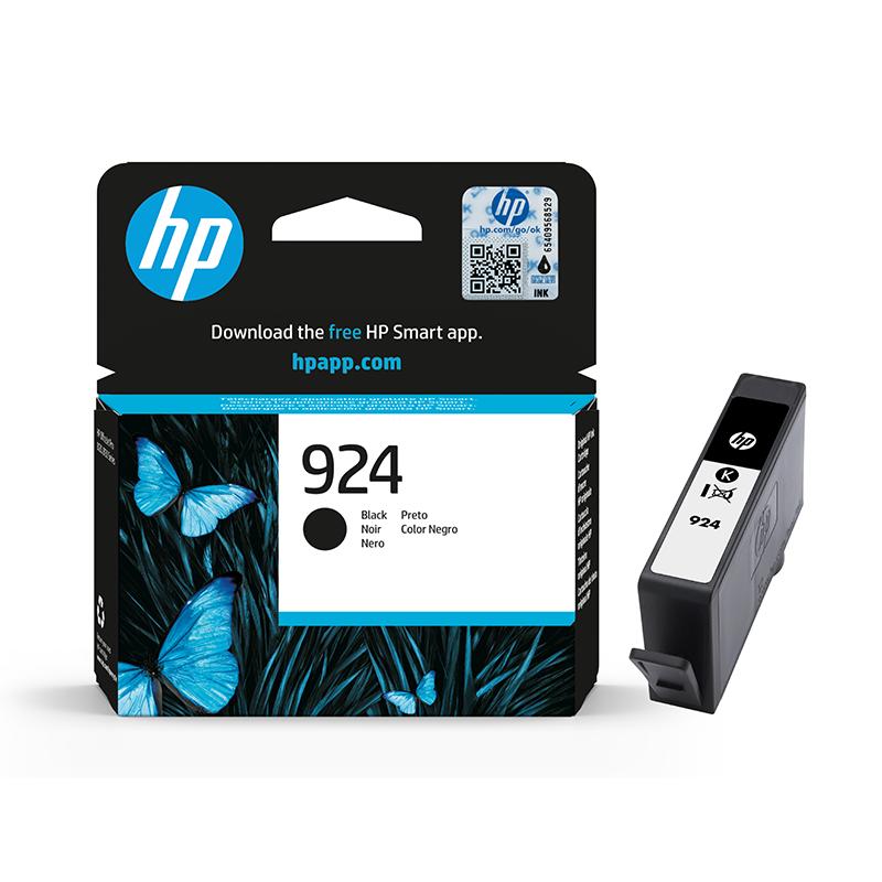 Product image for HP 924 Black Original Ink Cartridge (4K0U6NE) - Small