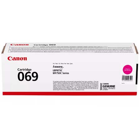 Product image for Canon 069 (5092C002) Magenta Original Standard Capacity Toner Cartridge - Small
