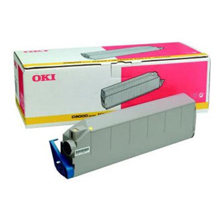 Product image for OKI 41515209 Yellow Original Toner Cartridge - Small
