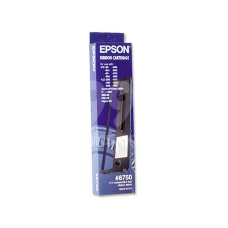 Product image for Epson S015019 Black Original Ink Ribbon Cartridge - Small