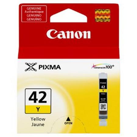 Product image for Canon CLI-42Y Yellow Original Ink Cartridge - Small