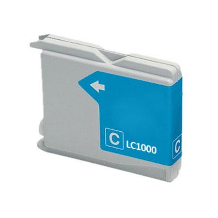 Product image for 999inks Compatible Brother LC1000C Cyan Inkjet Printer Cartridge - Small