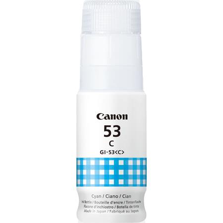 Product image for Canon GI-53C (4673C001) Cyan Original Ink Bottle - Small
