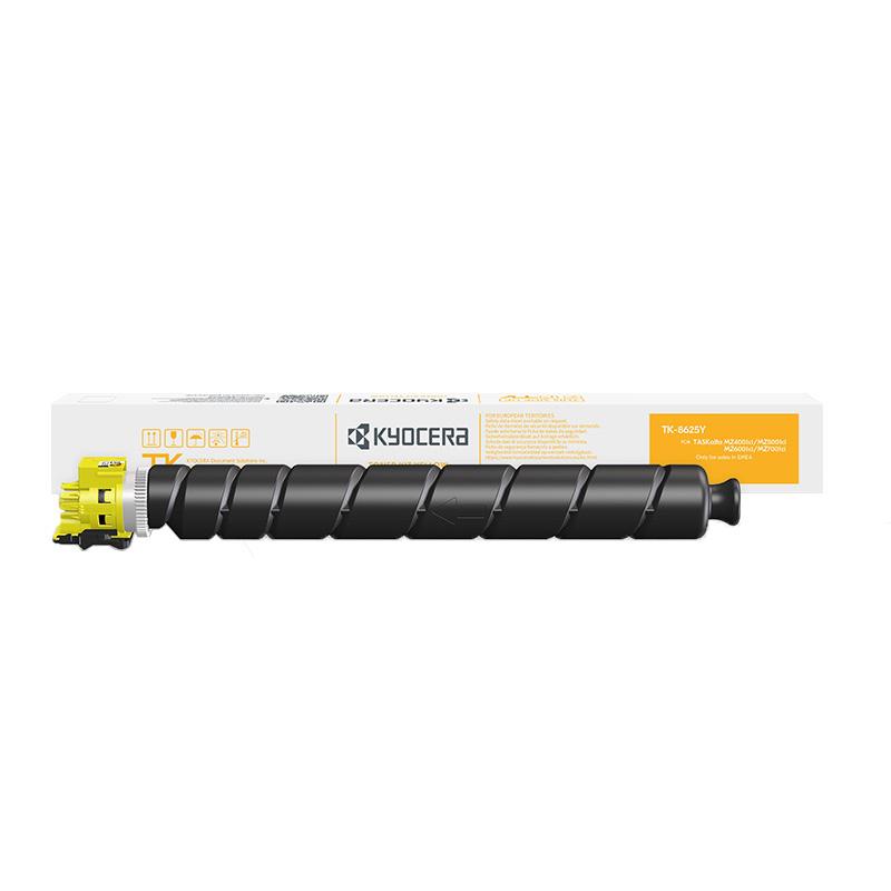 Product image for Kyocera TK-8625Y (1T0C2KANL1) Yellow Original Standard Capacity Toner Cartridge - Small