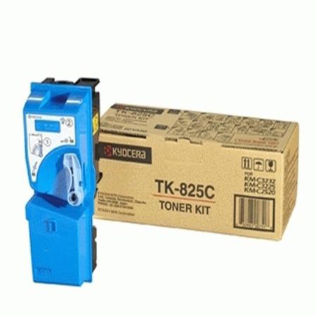 Product image for Kyocera TK-825C Cyan Original Toner Kit (TK825C) - Small