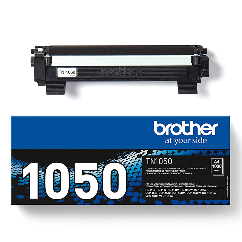 Product image for Brother TN1050 Black Original Laser Toner Cartridge - Small