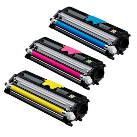 Product image for Konica Minolta A0V30NH Magicolour 1600W Toner Value Pack (CMY) - Small