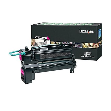 Product image for Lexmark X792X1MG Magenta Original Return Program Extra High Capacity Toner Cartridge - Small