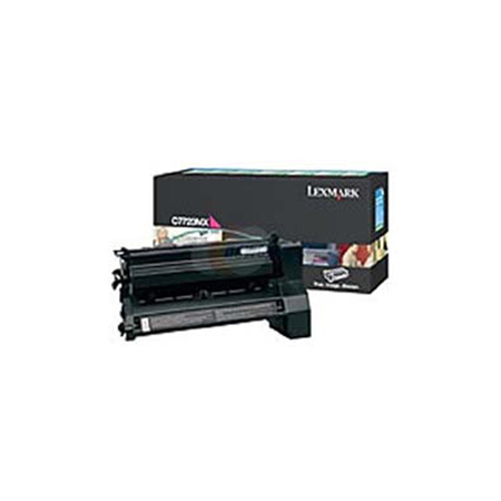 Product image for Lexmark C7722MX Magenta Original Extra High Capacity Toner Cartridge - Small