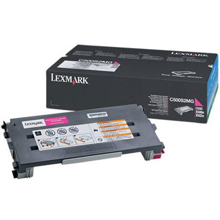 Product image for Lexmark C500S2MG Magenta Original Standard Capacity Toner Cartridge - Small
