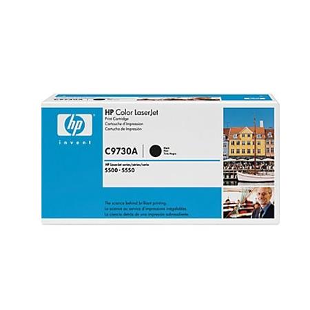 Product image for HP C9730A Black Original Toner Cartridge with Smart Printing Technology - Small