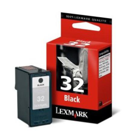 Product image for Lexmark No.32 Black Original Ink Cartridge - Small