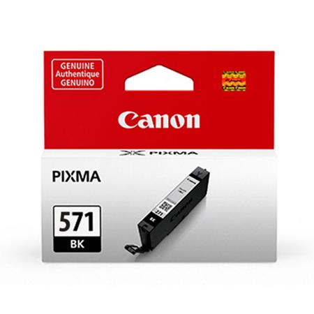 Product image for Canon CLI-571BK Black Original Standard Capacity Ink Cartridge - Small