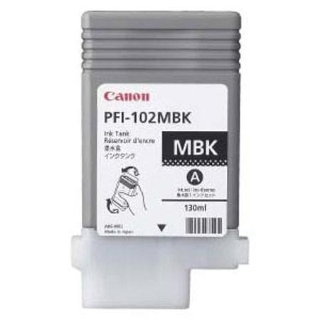 Product image for Canon PFI-102MBK Original Matte Black Ink Cartridge - Small