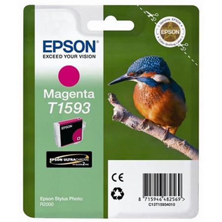 Product image for Epson T1593 Vivid Magenta Original Ink Cartridge (Kingfisher) - Small