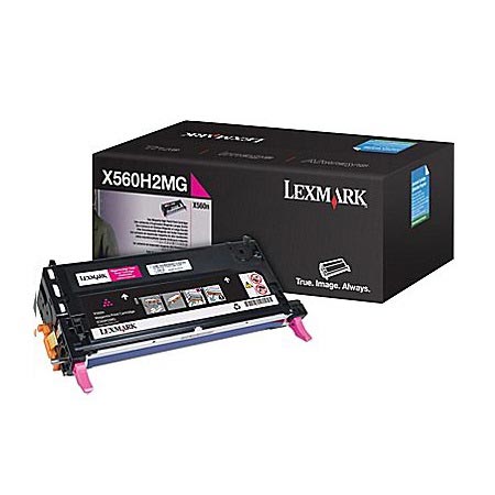 Product image for Lexmark X560H2MG Magenta Original High Capacity l Toner Cartridge - Small
