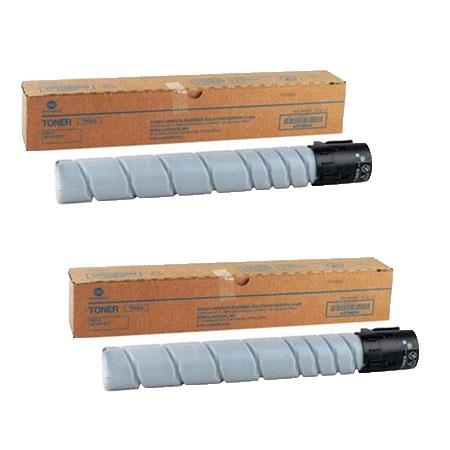 Konica Minolta TN-323 Black Original Toners Twin Pack