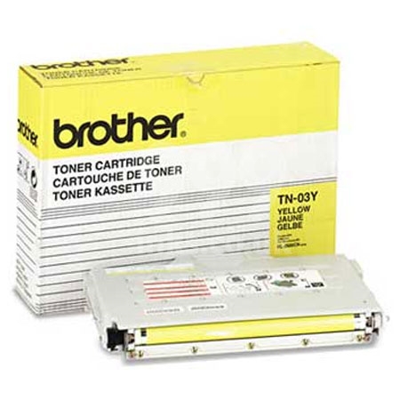 Product image for Brother TN03Y Yellow Original Laser Toner  (TN-03Y) - Small