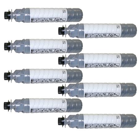 Product image for 999inks Compatible Eight Pack Ricoh 1230D (885094) Black Laser Toner Cartridges - Small