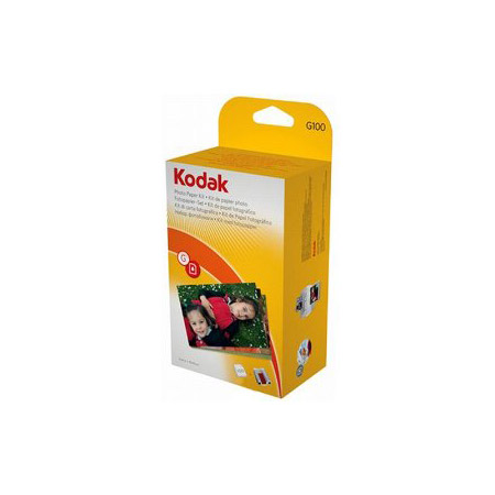 Product image for Kodak G100 Original Photo Print Ribbon and Paper Kit - Small
